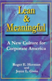 Lean & Meaningful : A New Culture for Corp Amer