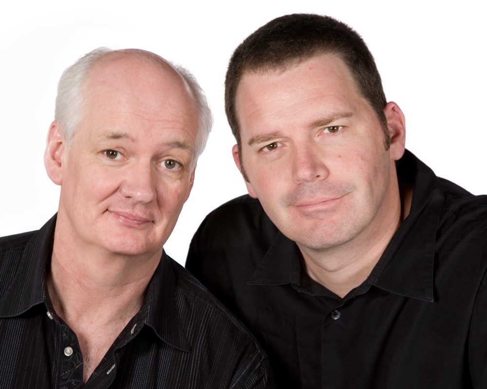 Colin Mochrie and Brad Sherwood