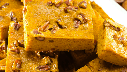 Pumpkin Pecan Squares