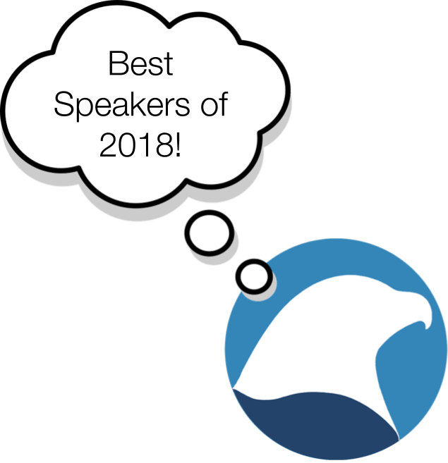 top speakers of 2018