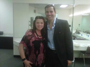 Speaker Bill Rancic and Kristi Wilson of Eagles Talent