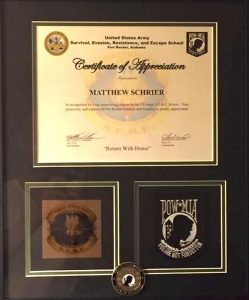 matthew certificate