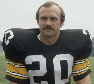 Rocky Bleier, football player for the Pittsburgh Steelers, 1979. (AP Photo)