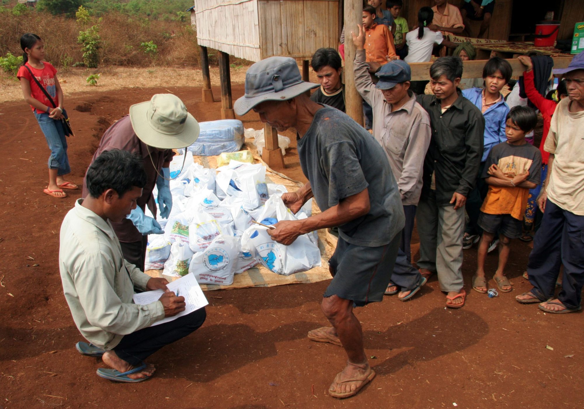 Fighting malaria in Cambodia.