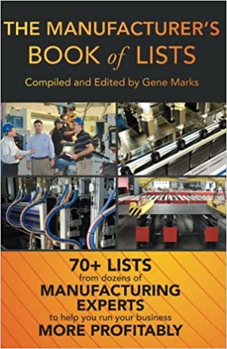 The Manufacturer’s Book Of Lists