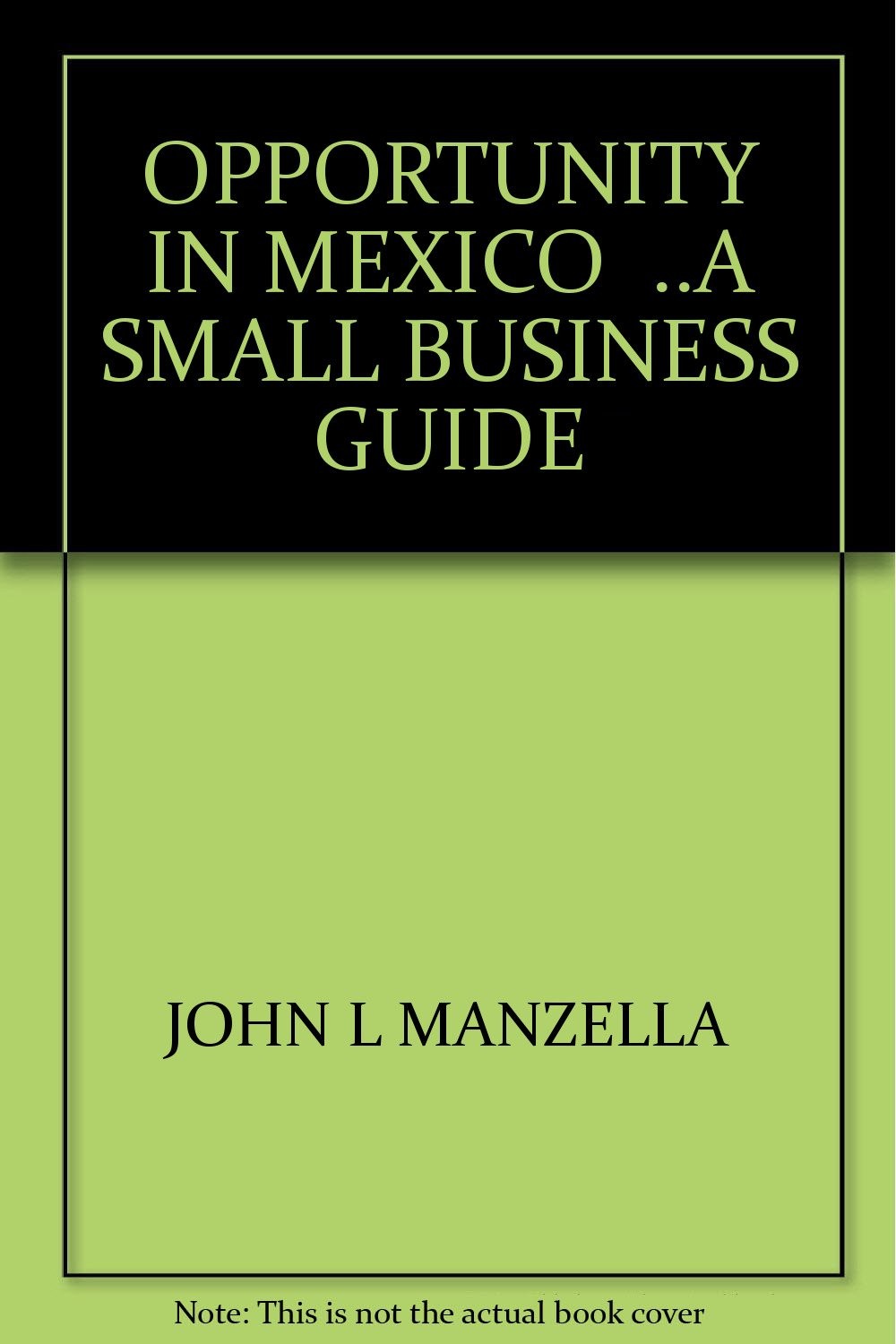 Opportunity in Mexico: A small business guide