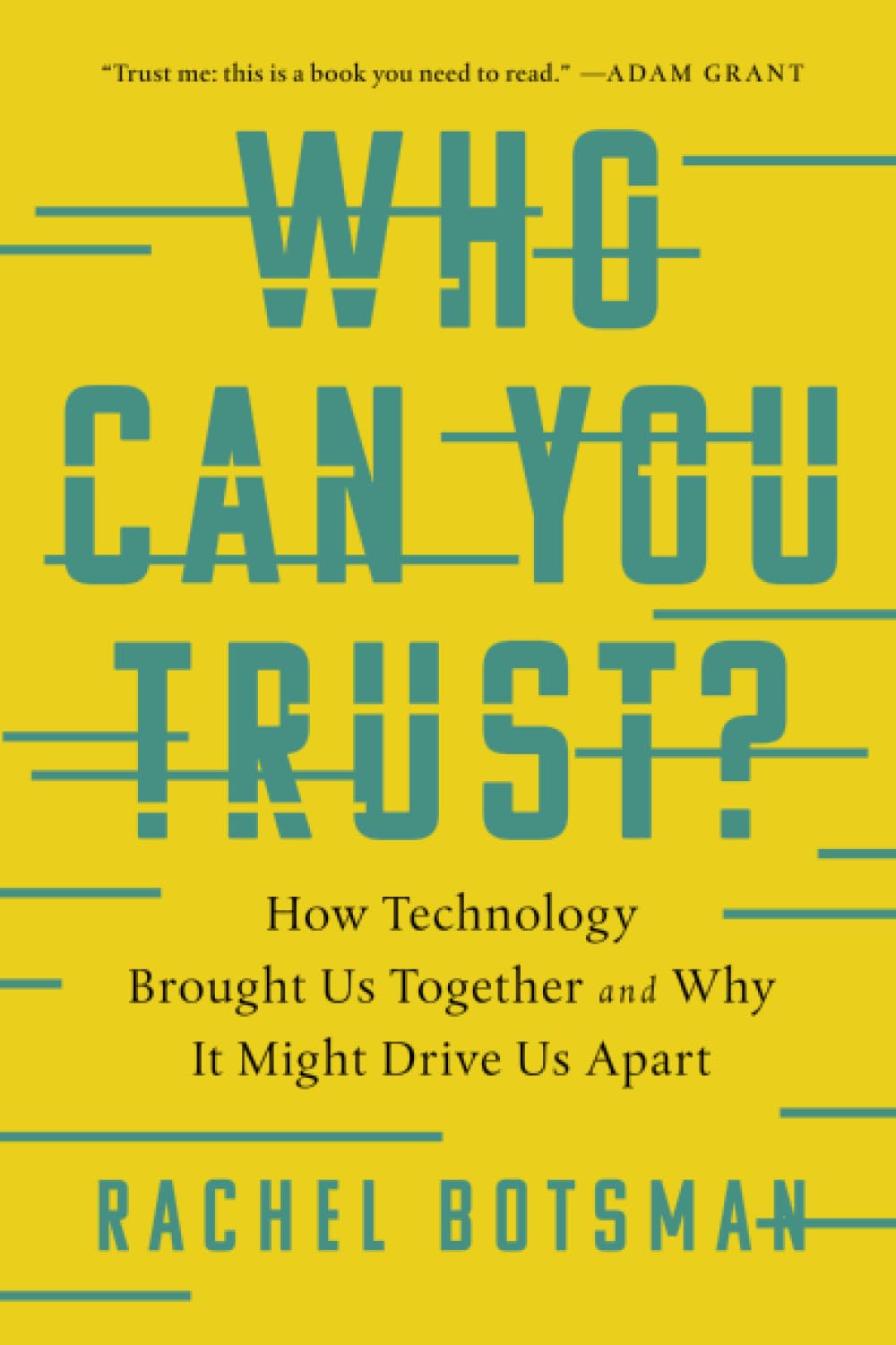 Who Can You Trust?